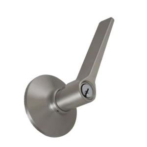 Defiant Freedom Satin Nickel Keyed Entry Door Lever