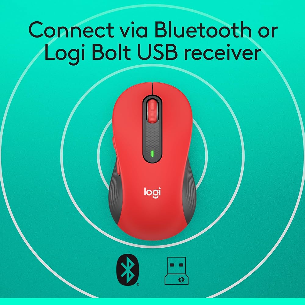 Logitech Signature M650 L Full Size Wireless Mouse - Image 6