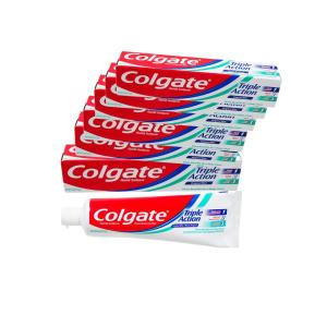 Colgate 2.5oz Triple Action Original Mint -6pk