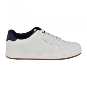 Tommy Hilfiger Men's Lattan Sneaker White/Navy Insole Size 9