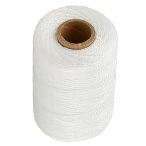 Everbilt 1/16 in x 1000 ft. Poly Twisted Mason Twine Refill, White