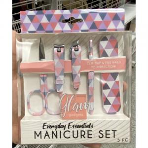 Everyday Essentials 5Pc Manicure Set Pastel