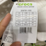 Crocs Classic Sandal White Size 12