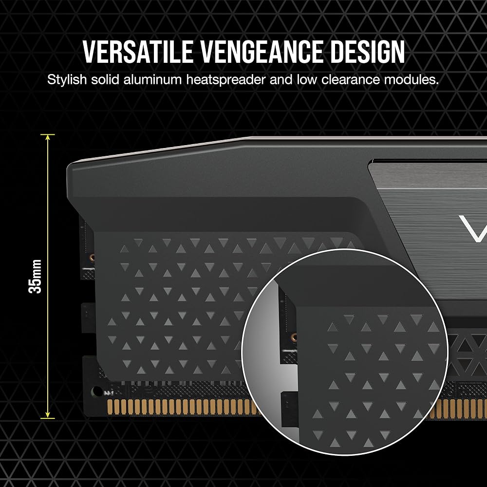 CORSAIR Vengeance DDR5 RAM 32GB 2x16GB Desktop Computer Memory - Image 5