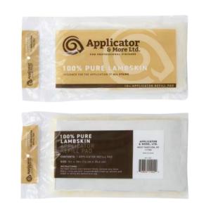 Linzer - Applicator and More - 10 in. x 5 in. x 1 in. Lambskin Floor Applicator Painting Pad Refill