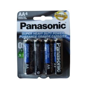 Panasonic AA4 Heavy Duty Battery Carbon Zinc