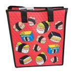 Reusable Ecobag Red Sushi Print