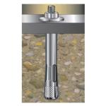 Red Head 1/2 in. x 2-1/4 in. Zinc-Plated Steel Hex-Nut-Head Indoor Sleeve Anchor