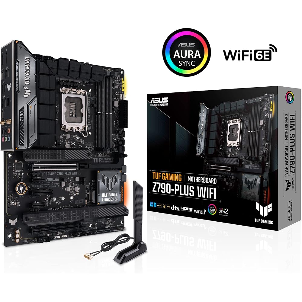ASUS TUF Gaming Z790-Plus WiFi LGA 1700 ATX Gaming Motherboard - Image 2