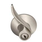 Schlage Sacramento Satin Nickel Keyed Entry Door Handle