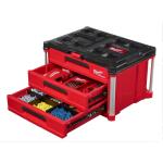 Milwaukee PACKOUT 22 in. Modular 3-Drawer Tool Box with Metal Reinforced Corners (48-22-8443)