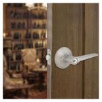 Defiant Freedom Satin Nickel Keyed Entry Door Lever