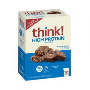 think! High Protein Brownie Crunch Bars 12ct