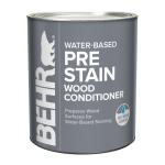 BEHR - 1 qt. Transparent Water-Based Interior Pre-Stain Wood Conditioner