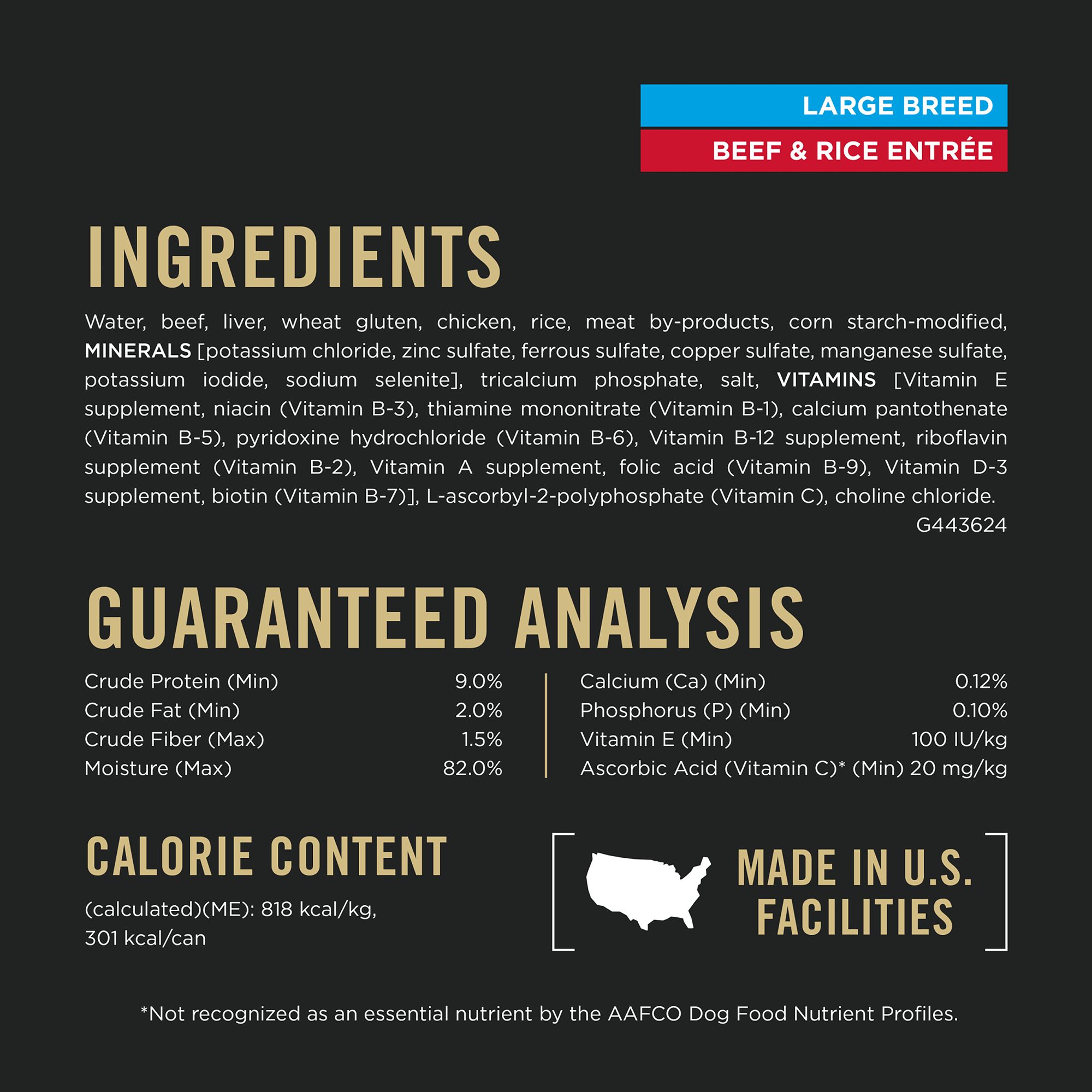 Purina Pro Plan Specialized Large Breed Adult Wet Dog Food - Beef & Rice, - Image 6