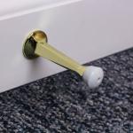 Everbilt Solid Door Stop Brass