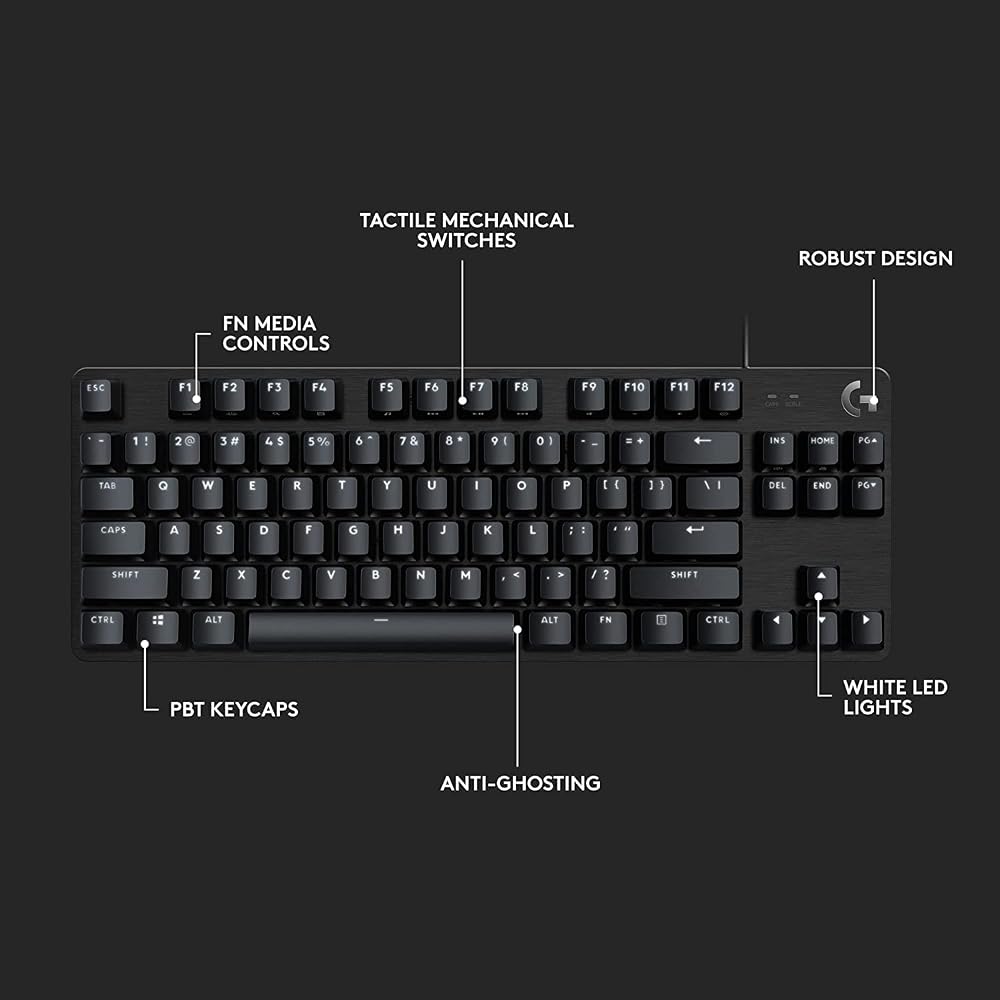 Logitech G413 TKL SE Mechanical Gaming Keyboard - Image 5