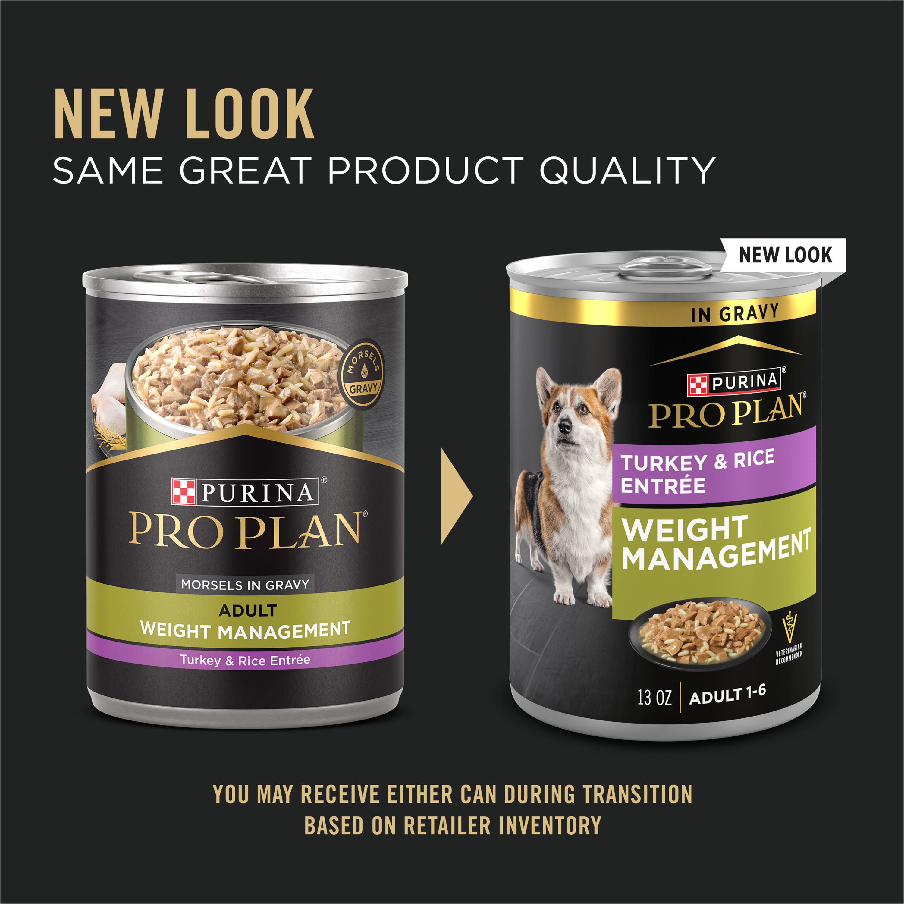 Purina Pro Plan Weight Management Adult Wet Dog Food – Turkey & Rice - Image 3