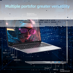 Jumper 15.6" FHD Laptop, Intel i5-12450H, 16GB RAM, 512GB SSD, Win11