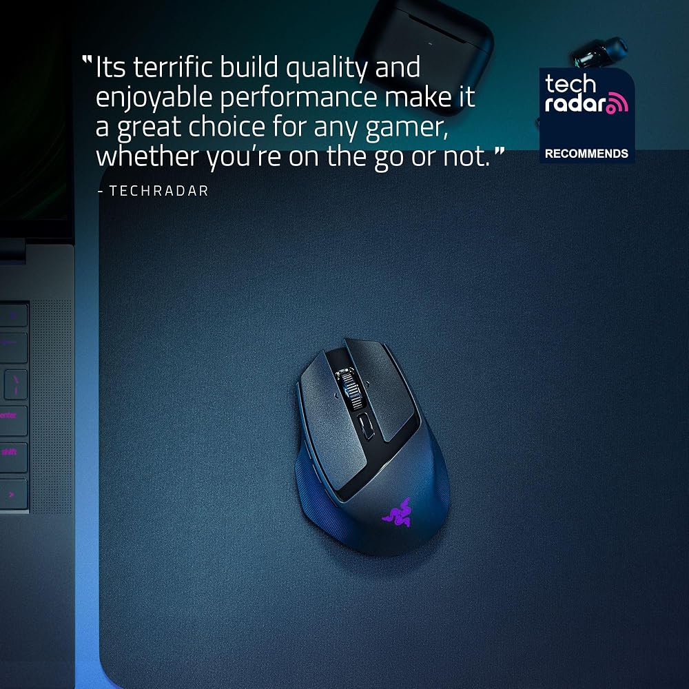 Razer Basilisk Mobile Portable Ergonomic Wireless Gaming Mouse - Image 3