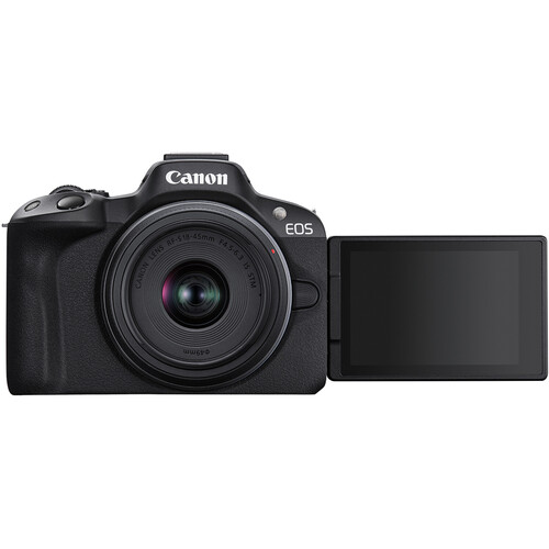 Canon EOS R50 Mirrorless Camera (18-45mm and 55-210mm Lenses (Black) - Image 3