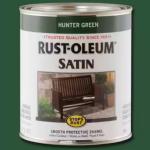 Rust-Oleum Stops Rust - 1 qt. Satin Hunter Green Protective Enamel Paint