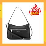 Nine West Textured Shoulder Bag Black