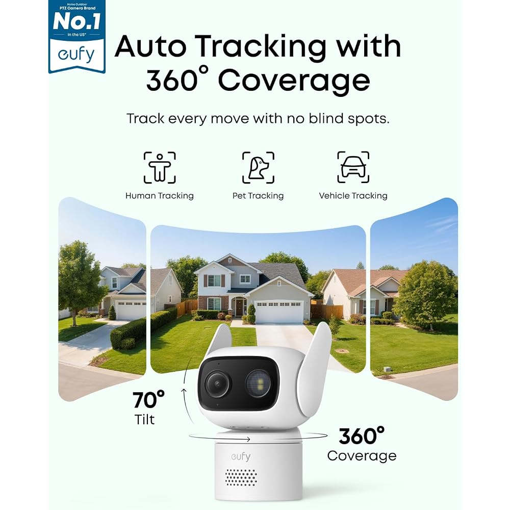 eufy Security Indoor&Outdoor Camera C31,2-Pack with HomeBase Mini - Image 5