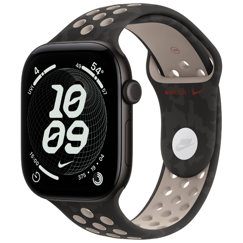 Apple Watch Series 12 46mm,GPS Aluminum Black (Nike Sport Band)