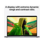 Restored Apple MacBook Pro 16" (M1 Pro, 10-Core CPU, 16-Core GPU, 16GB RAM, 512GB SSD) - Space Gray
