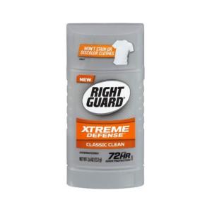 Right Guard Antiperspirant, Xtreme Defense, 2.6oz, 73.7g