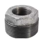 Southland 1-1/2 in. x 3/4 in. Galvanized Malleable Iron MPT x FPT Hex Bushing Fitting