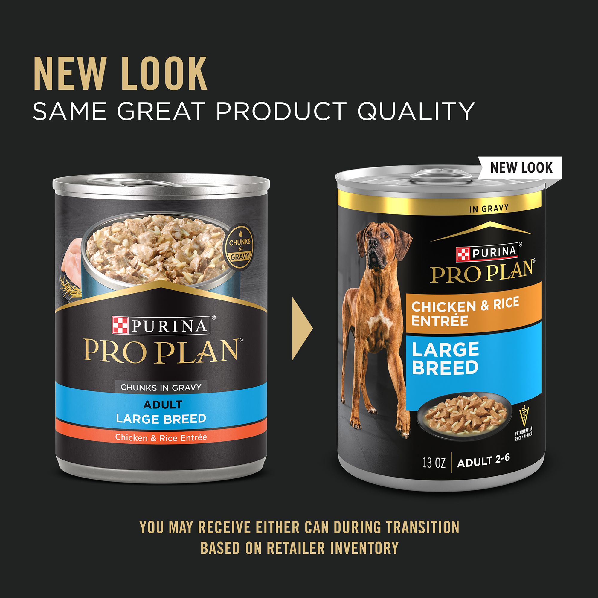Purina Pro Plan Specialized Large Breed Adult Wet Dog Food - Chicken & Rice, - Image 3