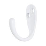 Home Decorators Collection 1-13/16 in. White Wall Hook (6-Pack) (63104)
