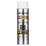 Rust-Oleum Professional - 15 oz. White 2X Distance Inverted Marking Spray Paint