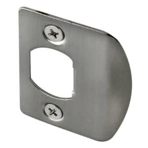 Defiant Latch Strike (2 per Pack) Satin Nickel