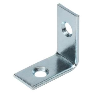 Everbilt 1 in. Corner Brace (20-Pack) Steel Zinc-Plated