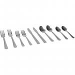 Home Basics 20-Piece Stainless Steel Flatware Set