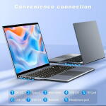 KUU i5 Gaming Laptop, 16" 1080p, 16GB RAM, 512GB SSD, HDMI, USB Type-C