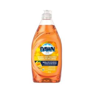 Dawn Ultra Antibacterial Dishwashing Liquid Dish Soap, Orange Scent 473 Ml