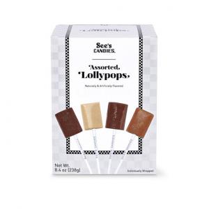 See's Candy Assorted Lollypops 8.4 oz