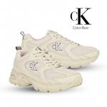 Calvin Klein Men Lahne Sneaker Ivory Size 10