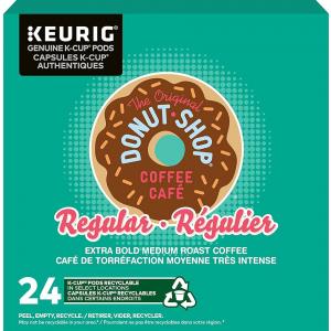 The Original Donut Shop Regular Keurig K-Cup Coffee Pods Medium Roast 24cups