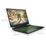 HP Pavilion 15.6" Gaming Laptop, i5-9300H, GTX 1050, 8GB RAM, 256GB SSD (15-dk0051wm)