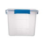 Ezy Storage18L/19Qt Waterproof Clear Latch Tote IP-67 (FBA34060)