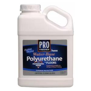 Rust-Oleum Parks - Pro Finisher 1 gal. Clear Gloss Water-Based Polyurethane for Floors