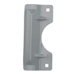 Defiant Gray Latch Shield 3 in. x 7 in.