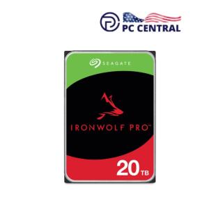 Seagate 20TB IronWolf Pro 7200 rpm SATA III 3.5" Internal NAS HDD (CMR, Retail, 4-Pack)