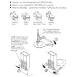 KOHLER 2 in. Hinge Toilet Flapper Used in Various 1-Piece (GP84995)