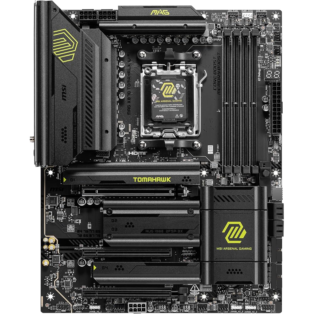 MSI MAG X870 Tomahawk WiFi Gaming Motherboard - Image 2